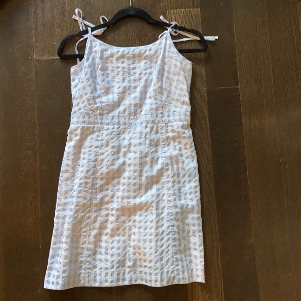 Madewell short gingham summer dress